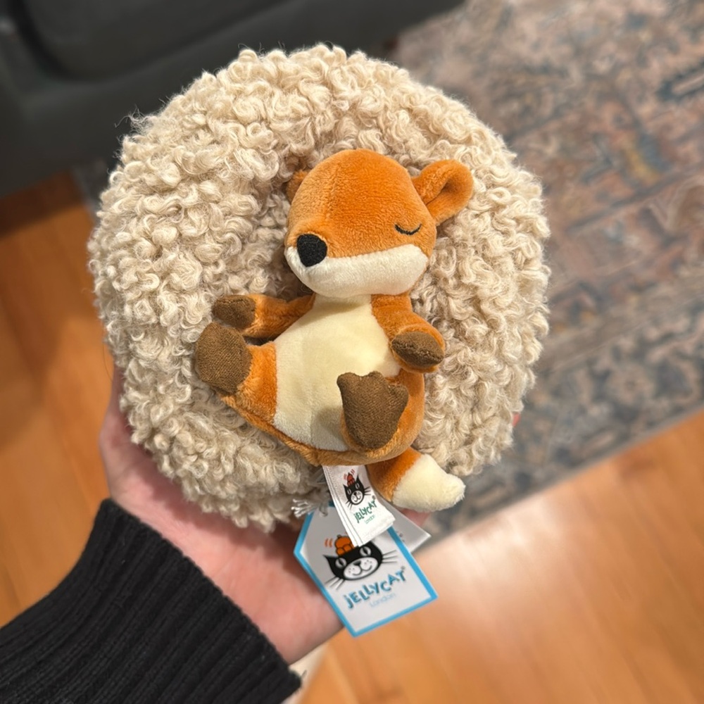 Hibernating Fox from Jellycat
